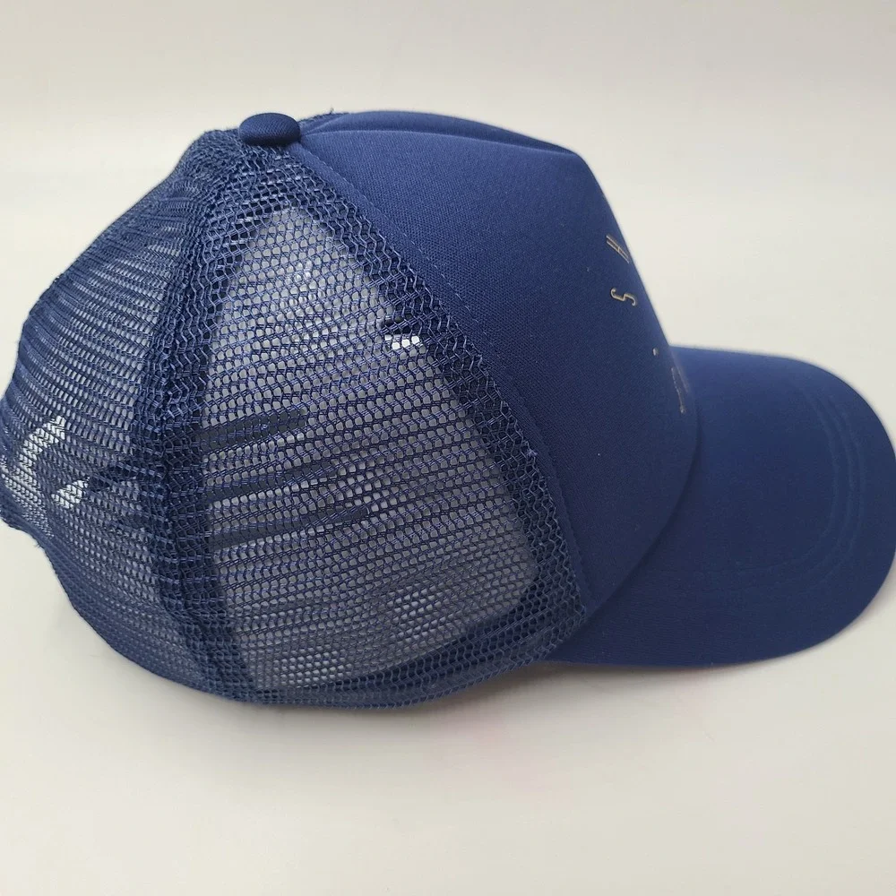 Women Roxy Hat Snapback Trucker Mesh Shades & Shakas Blue Surf Beach Casual Wear